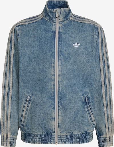 ADIDAS ORIGINALS Välikausitakki 'Firebird' koossa 128 värissä kerma / sininen denim, Tuotenäkymä