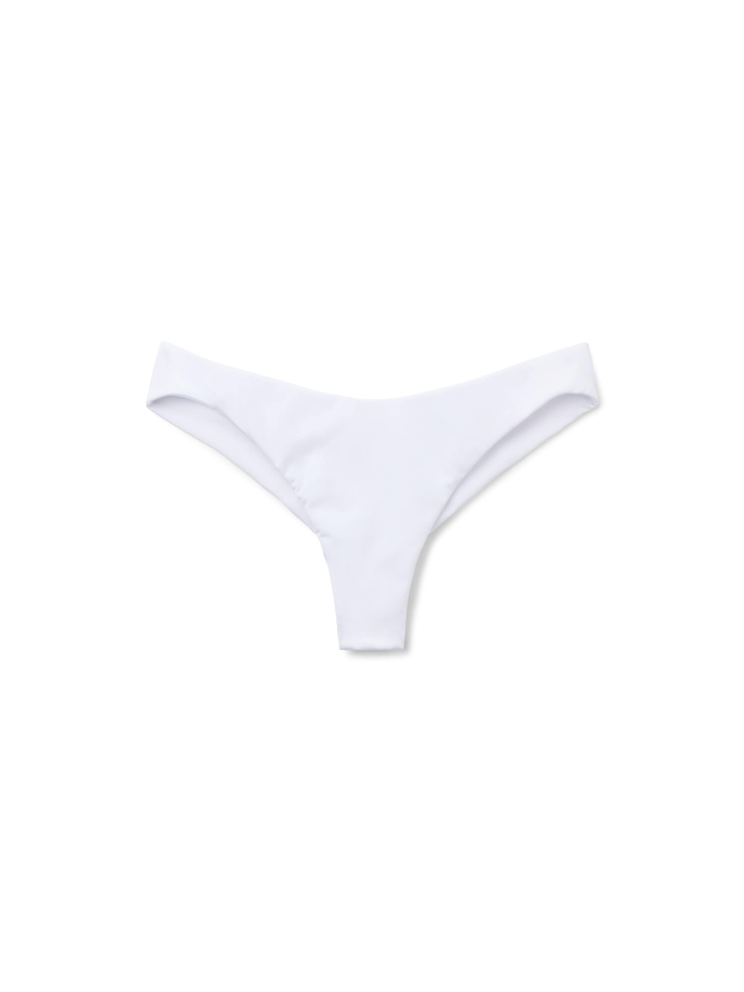 CALZEDONIA Bikini Bottoms in White: front