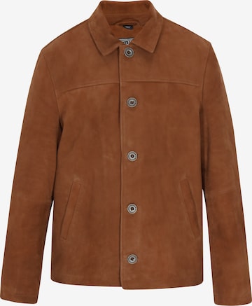 DreiMaster VintagePrijelazna jakna 'Vintage' - smeđa boja: prednji dio