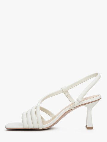 Estro Sandaler med rem '0556' i beige