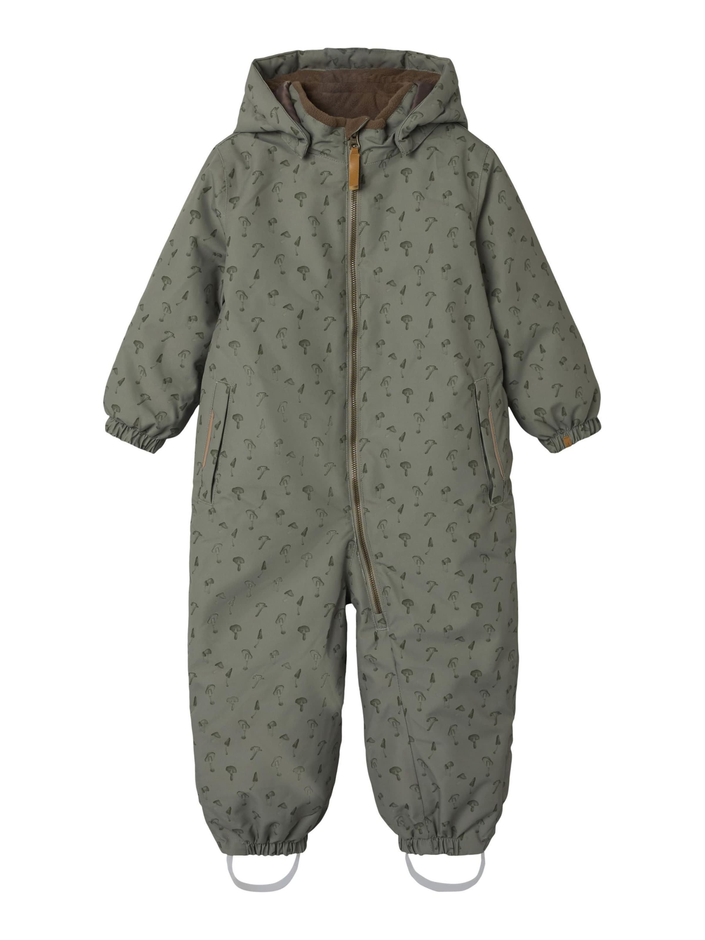 Lil'Atelier Funktionsjakkesæt 'Lasnow10' i grøn: forside