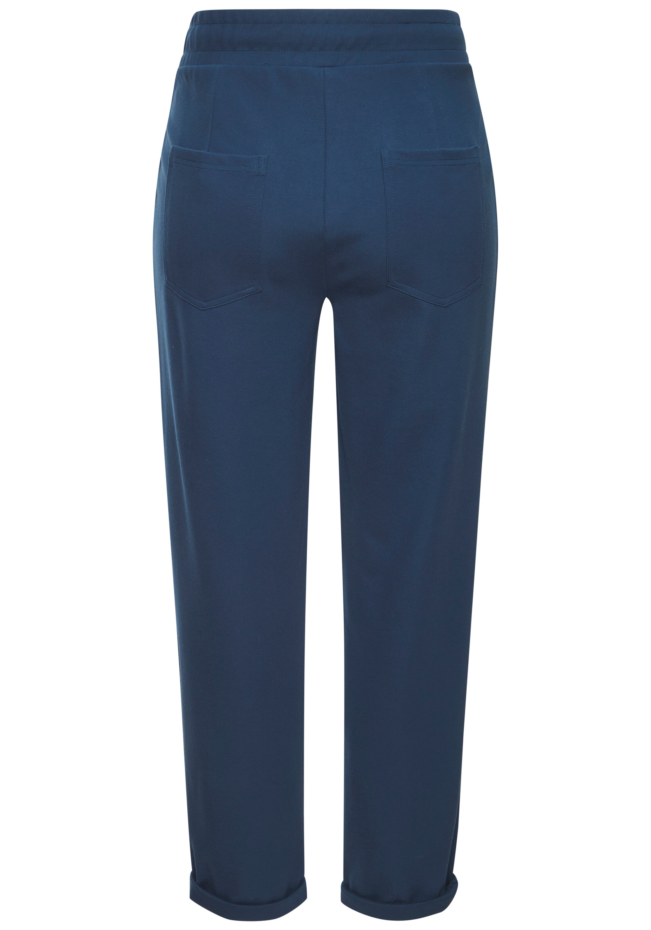 BEACH TIME Loosefit Pyjamahose in Blau