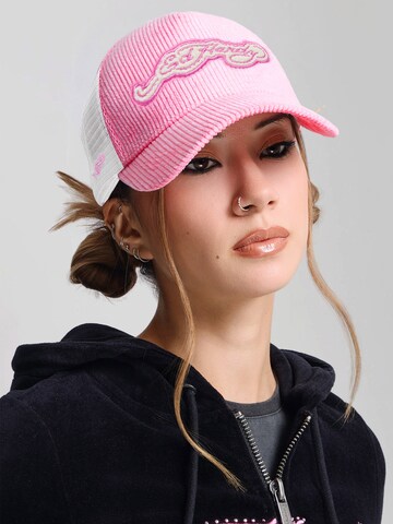 Ed Hardy Pet in Roze: voorkant