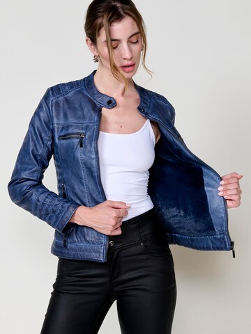 KOROSHI Φθινοπωρινό και ανοιξιάτικο μπουφάν σε μπλε