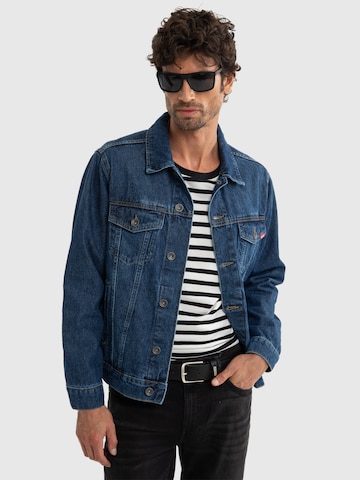 BIG STAR Übergangsjacke in Blau: Vorderseite