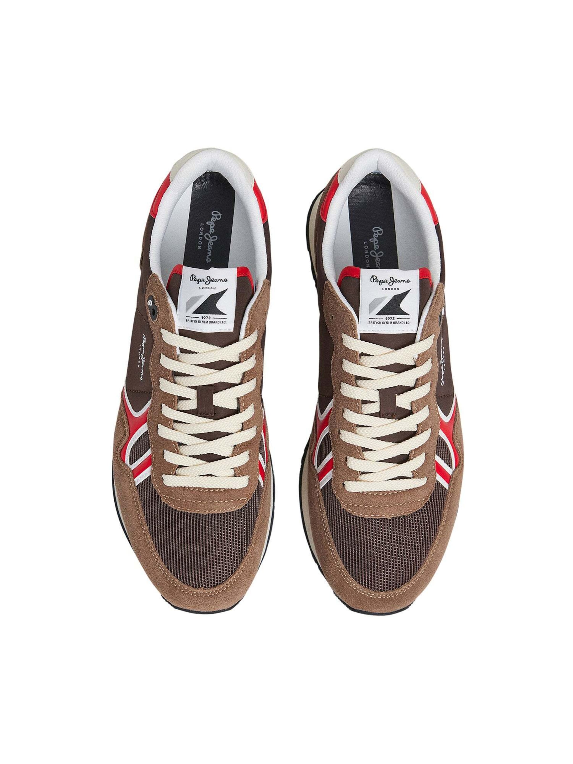 Baskets basses 'Brit' Pepe Jeans en marron