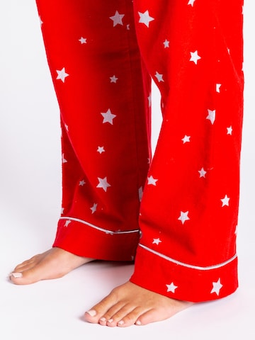 PJ Salvage Pyjama 'Flannels' in Rot