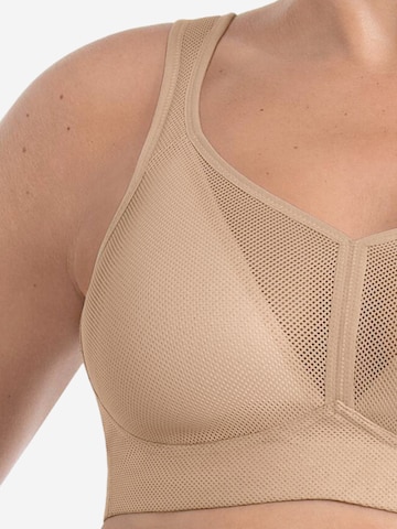 ANITA Bustier BH 'Air Control Delta Pad Sport' in Beige