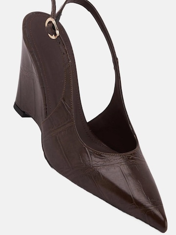 Limoya Sandals 'Damensandalen' in Brown: front