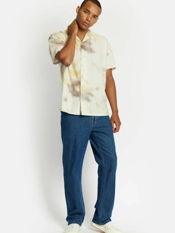 Denim Project Regular Fit Skjorte ' DPPrinted ' i hvid