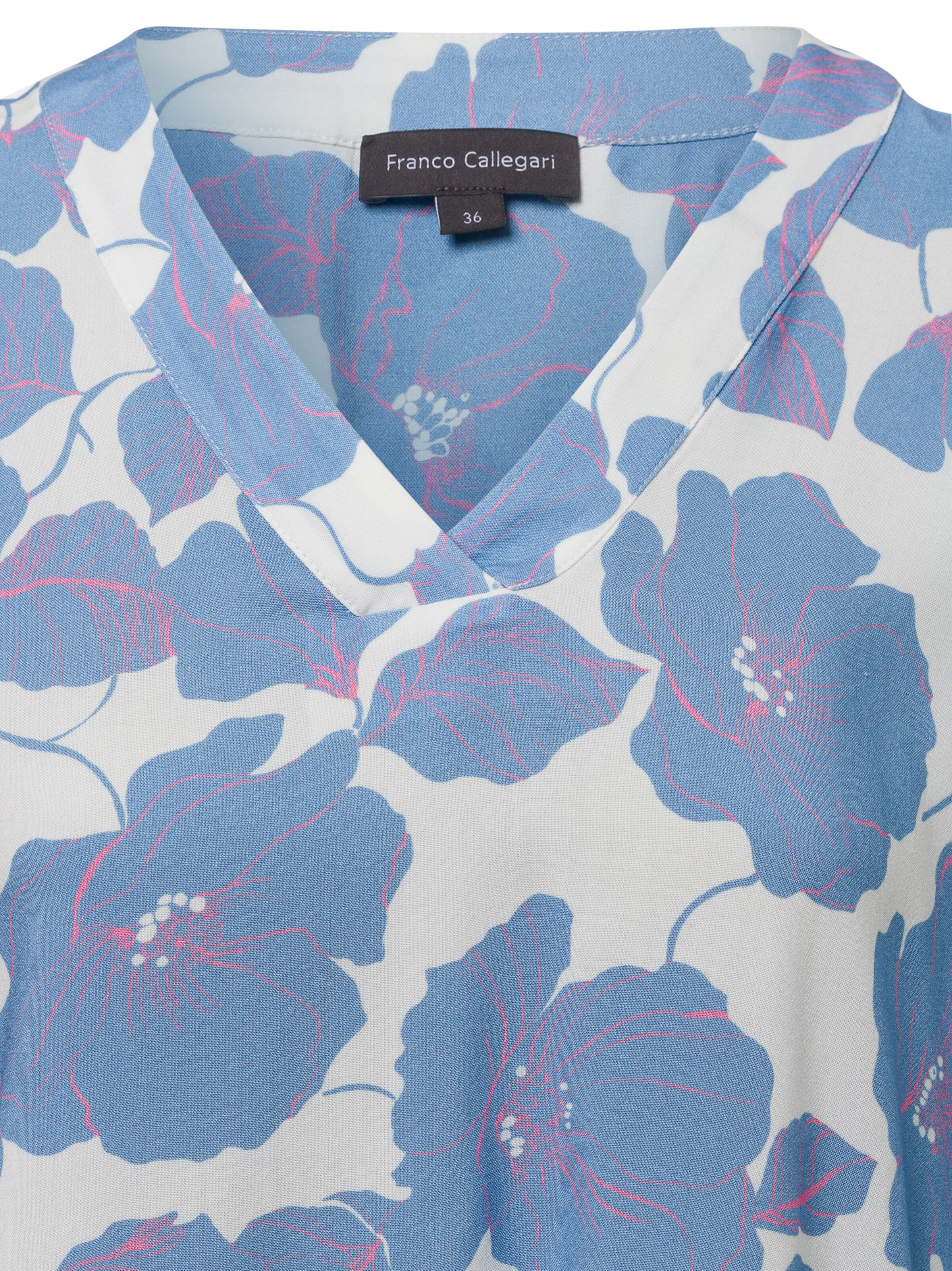 Franco Callegari Bluse ' Lola ' in Blau