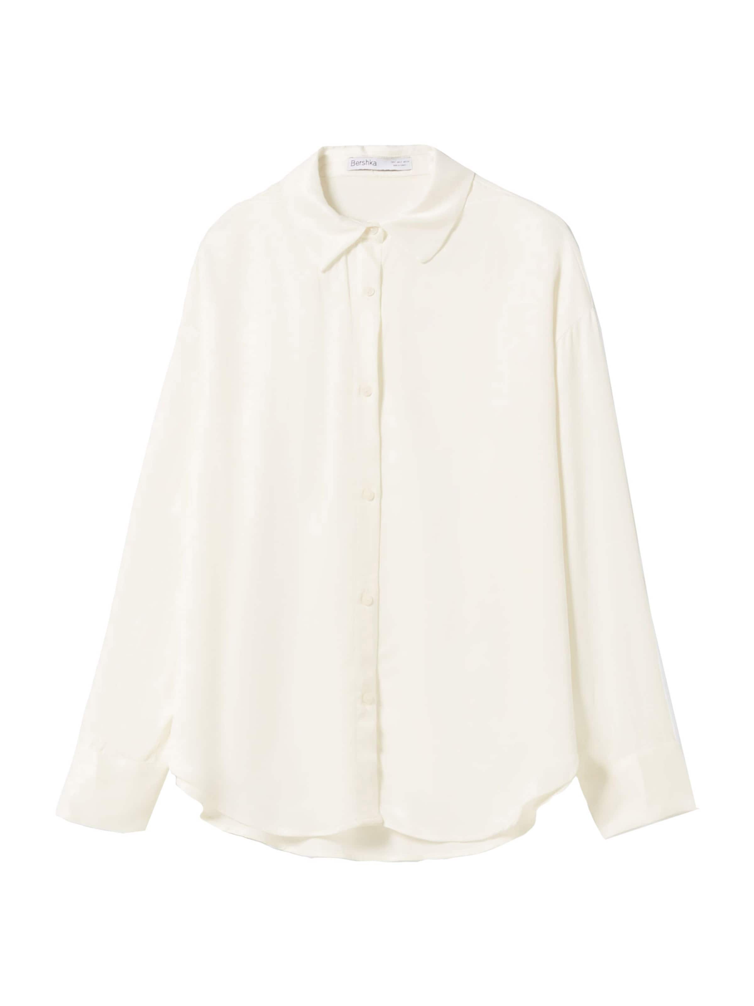 Bershka Blus i svart: framsida