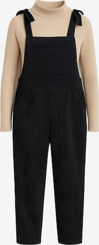 Regular Salopette LYN MAMA en beige : devant