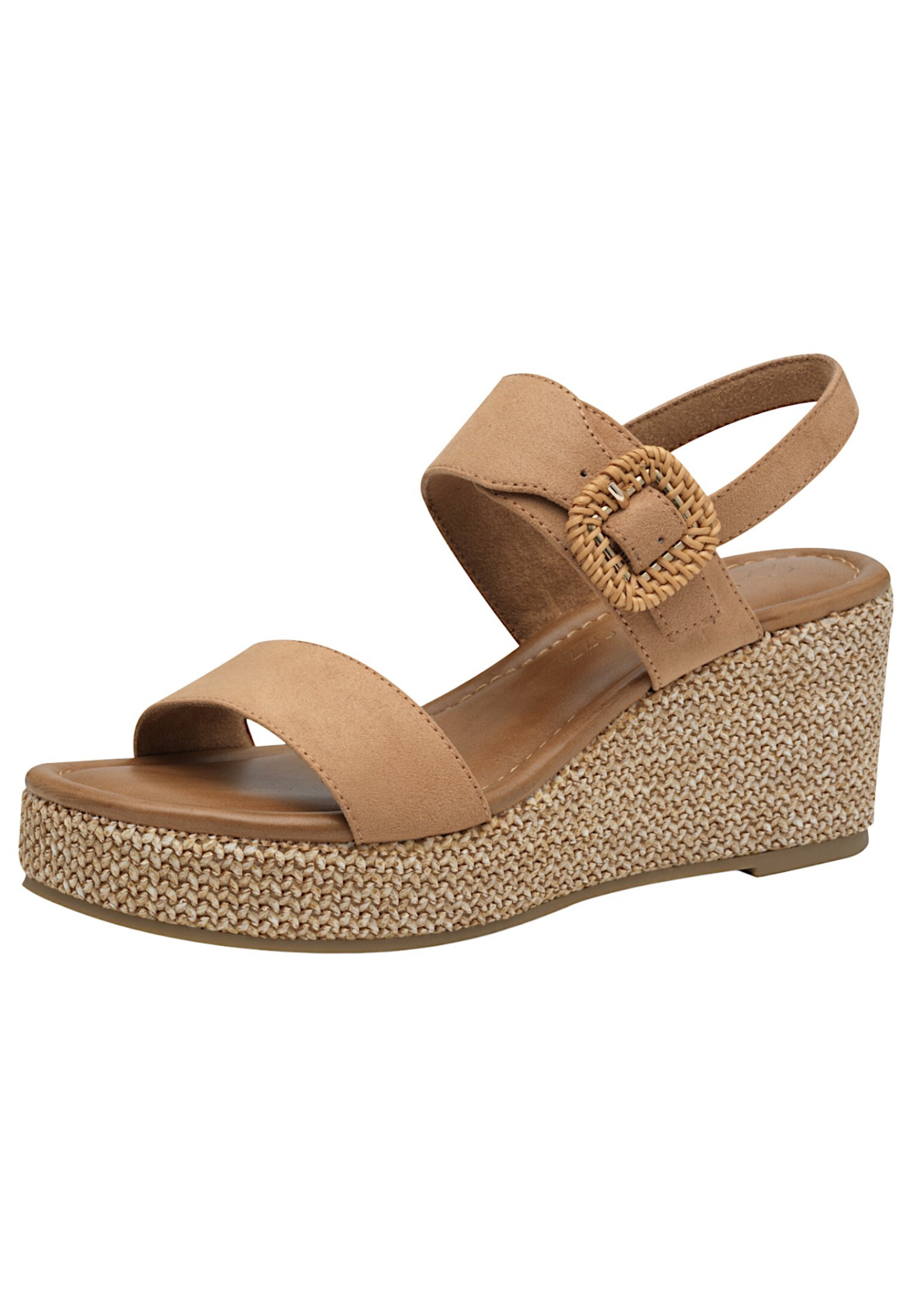 Sandales MARCO TOZZI en marron : devant