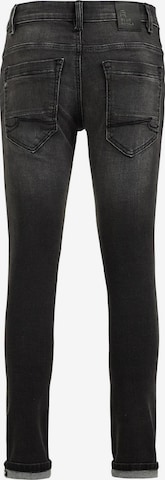 Skinny Jeans di WE Fashion in grigio