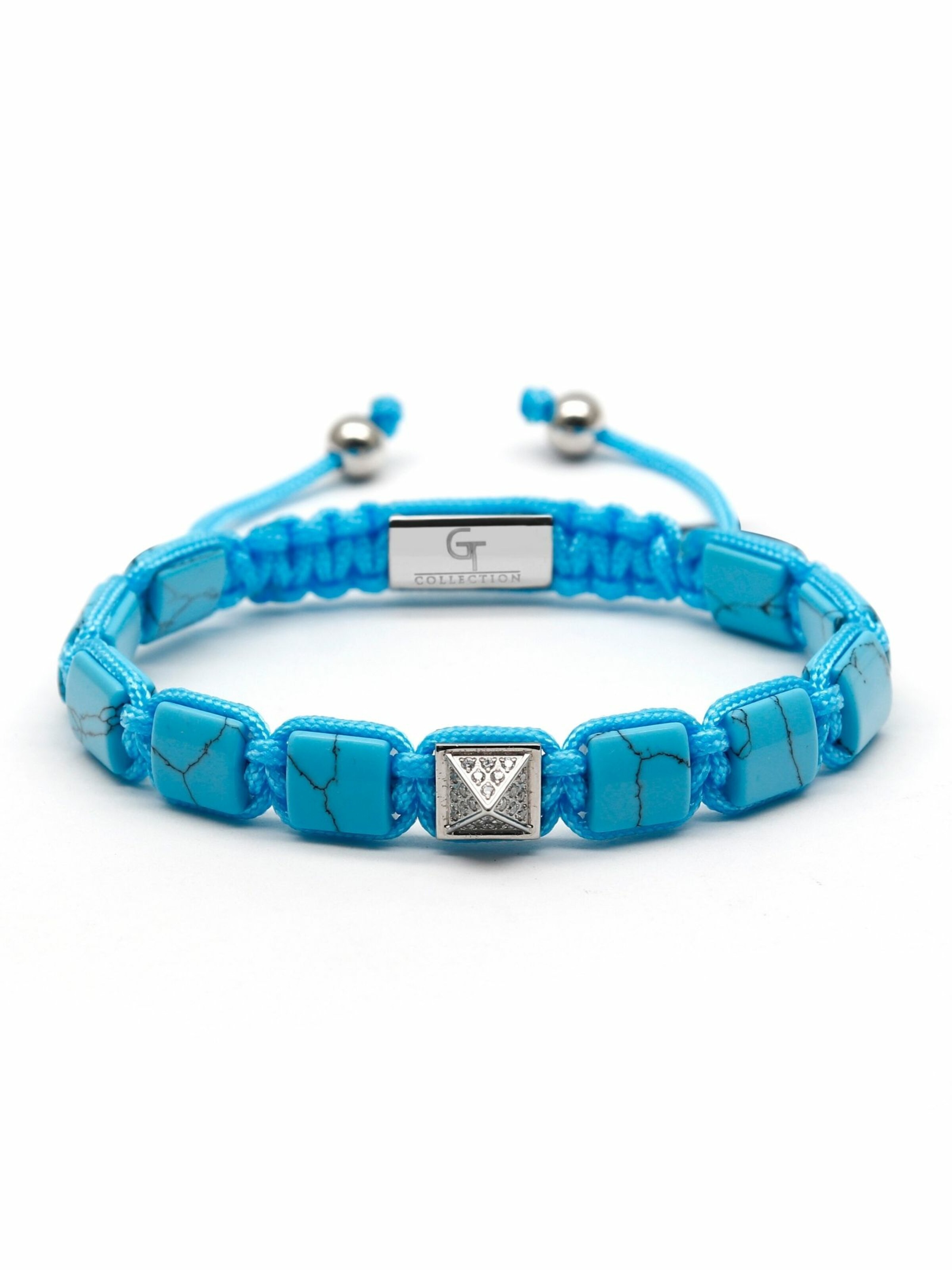 GT Collection Armband 'Lady Bracelet' in Blauw: voorkant