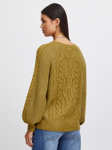 ICHI Sweater in Green