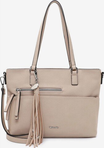 TAMARIS Shopper 'Adele' in Beige: voorkant