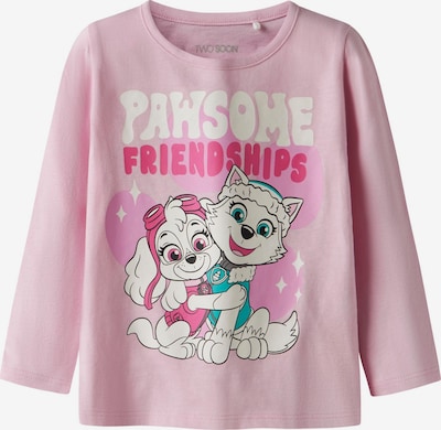 TWO SOON Majica 'Paw Patrol' u ecru/prljavo bijela / roza / roza / crna, Pregled proizvoda