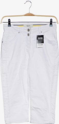 CECIL Jeans in 28 in White: front