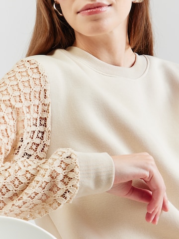 ABOUT YOU - Vestido 'Elfi' em bege