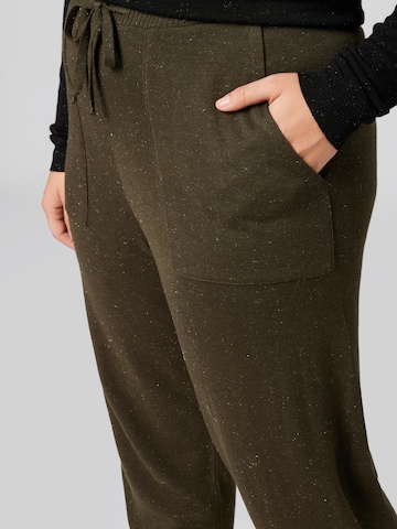 Tapered Pantaloni 'Jenny' de la Guido Maria Kretschmer Curvy pe gri