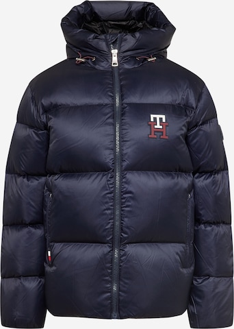 TOMMY HILFIGER Téli dzseki - kék: elől