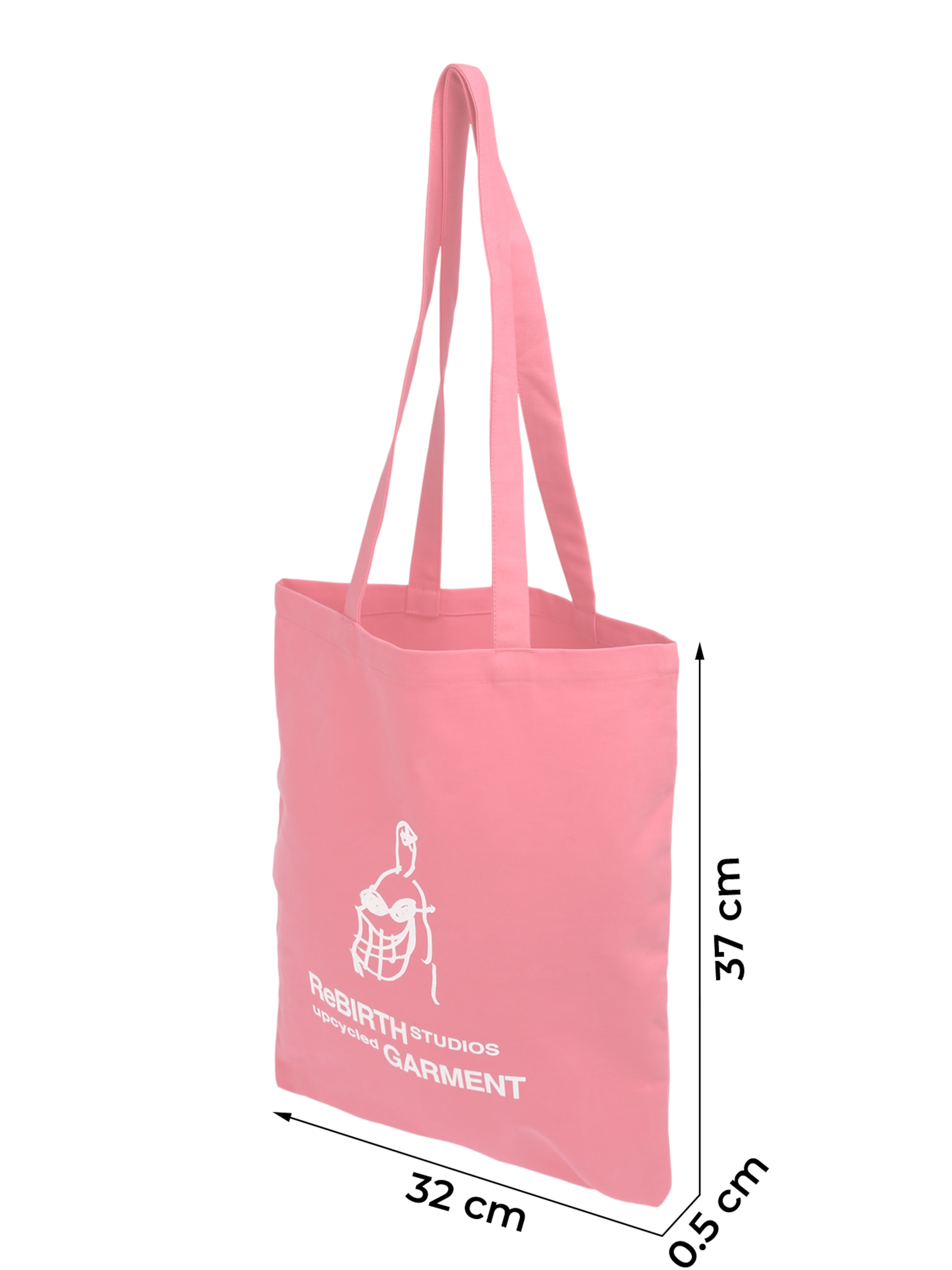 Geantă tip sac 'Simple Logo' de la ABOUT YOU REBIRTH STUDIOS pe roz