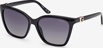 GUESS Sonnenbrille in Schwarz: Vorderseite