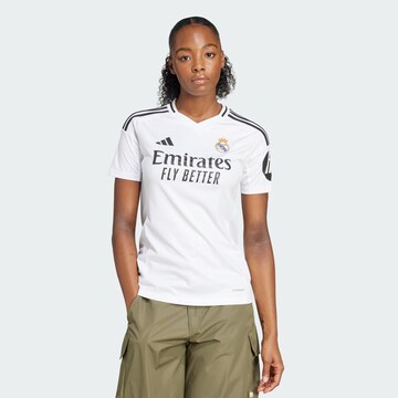Maillot 'Real Madrid 24/25 Home' ADIDAS PERFORMANCE en blanc : devant