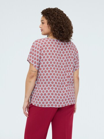 Chemisier Fiorella Rubino en rouge