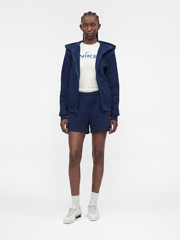 Nike Sportswear Sweatjacka 'Studio' i blå