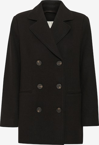 My Essential Wardrobe Tussenmantel 'Frannie' in Zwart: voorkant