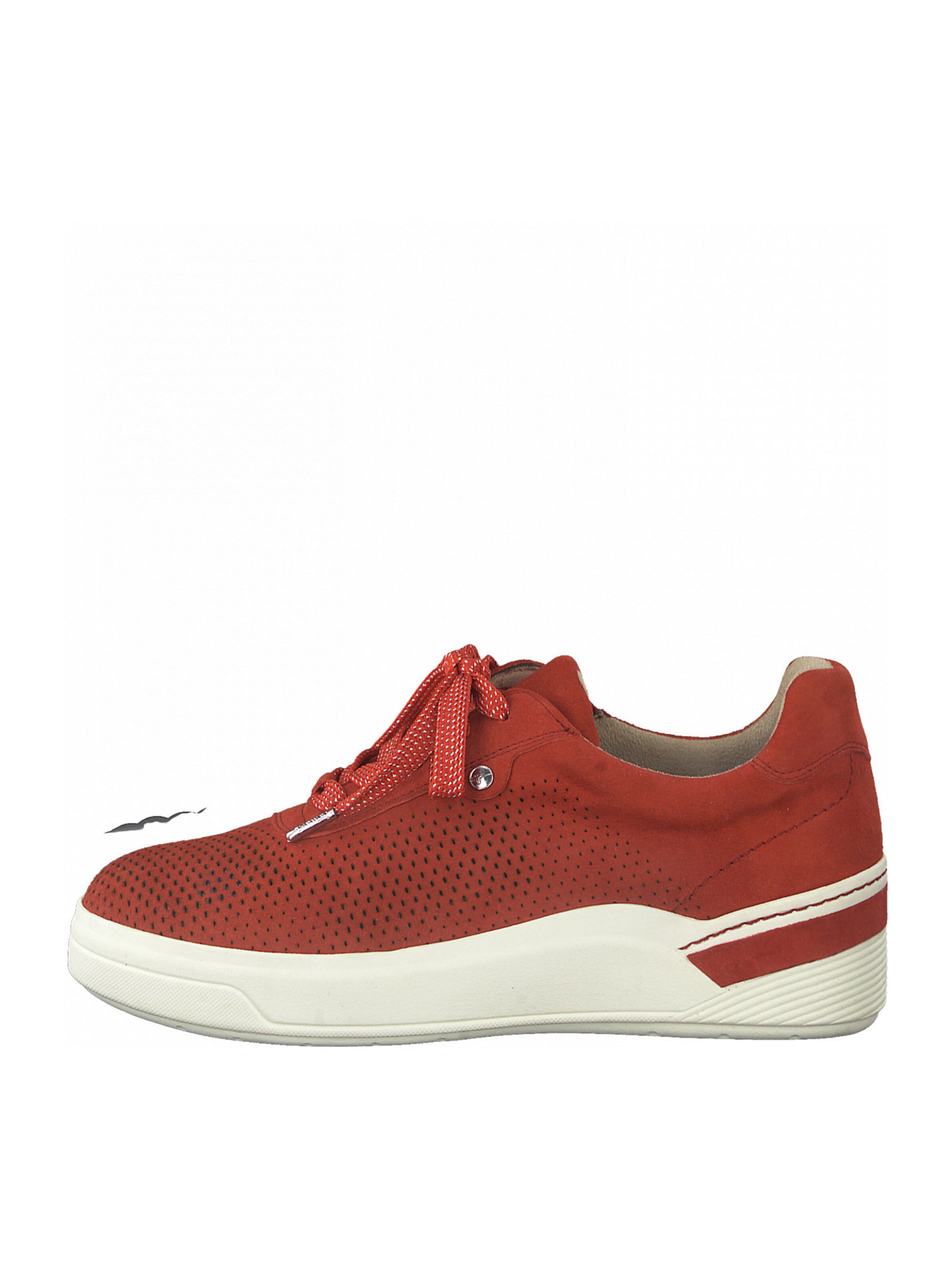 Tamaris Pure Relax Sneakers laag in Rood