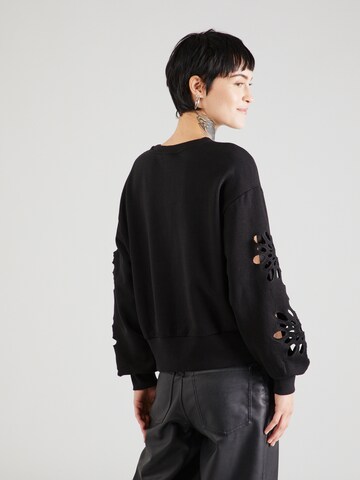 ONLYSweater majica 'Winnie' - crna boja