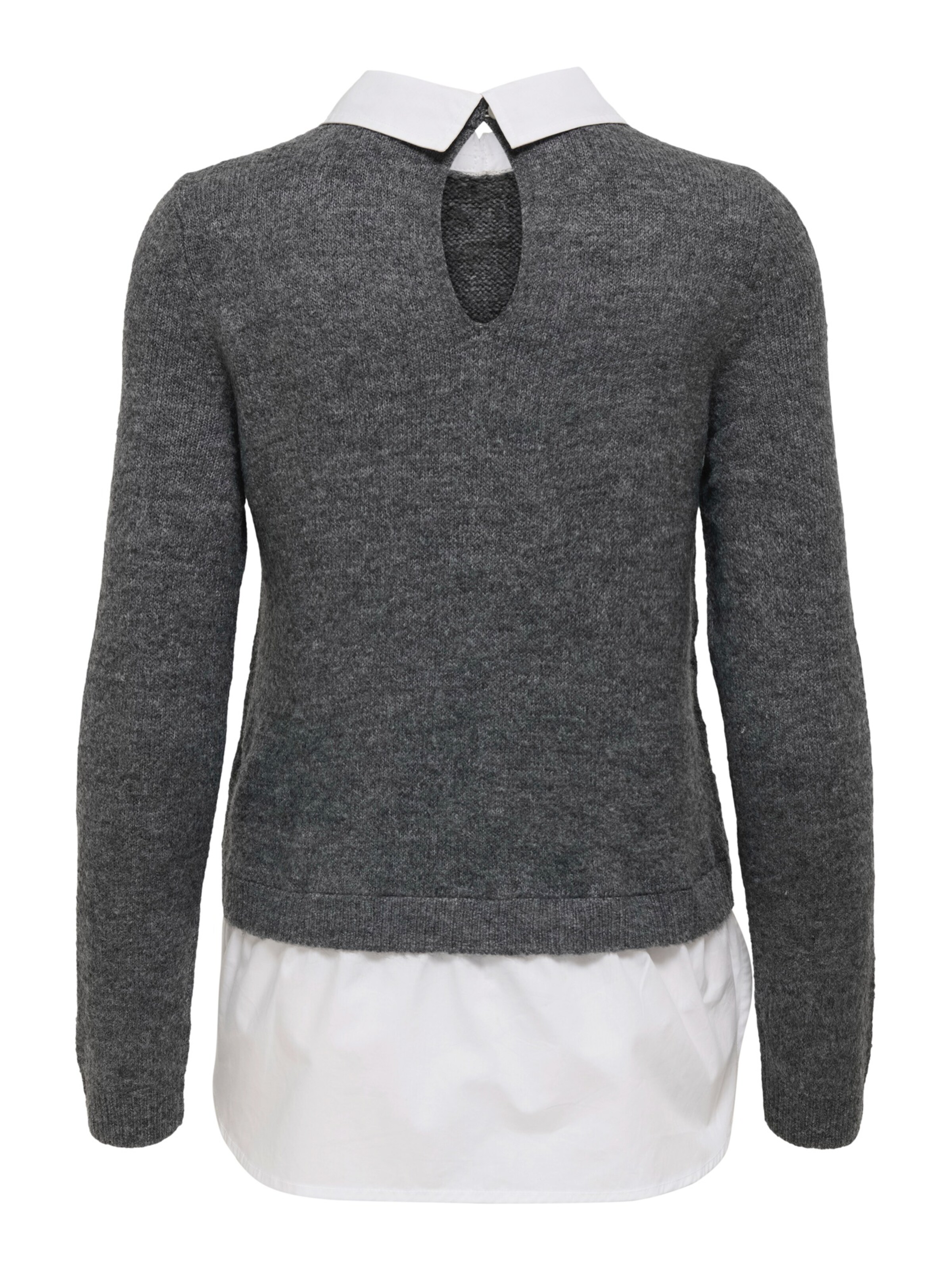 ONLY Pullover 'ONLDolly' in Grau