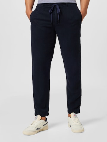 STRELLSON Slim fit Pants 'Saturn' in Blue: front