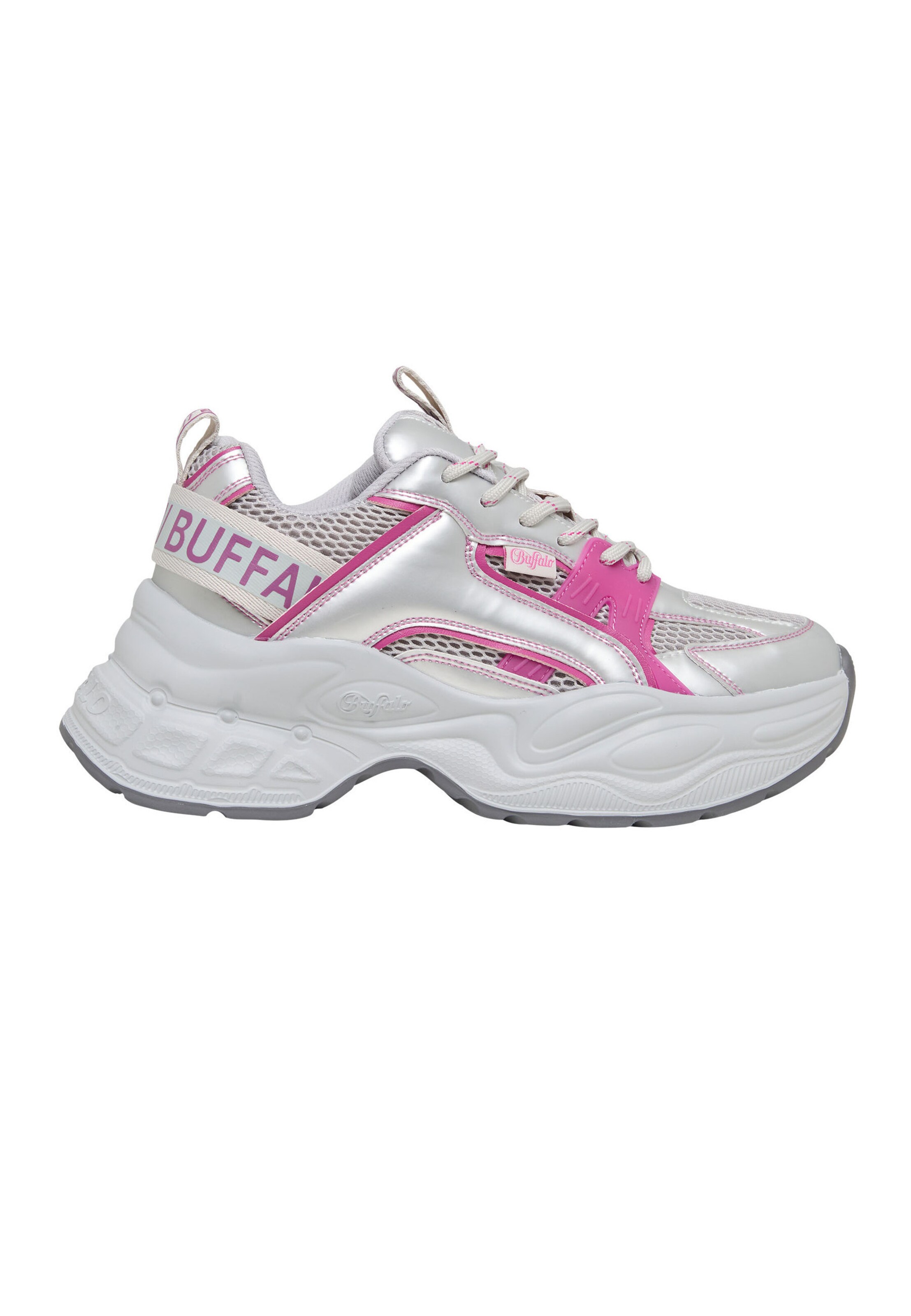 Sneaker bassa 'Yuno One' di BUFFALO in argento: frontale