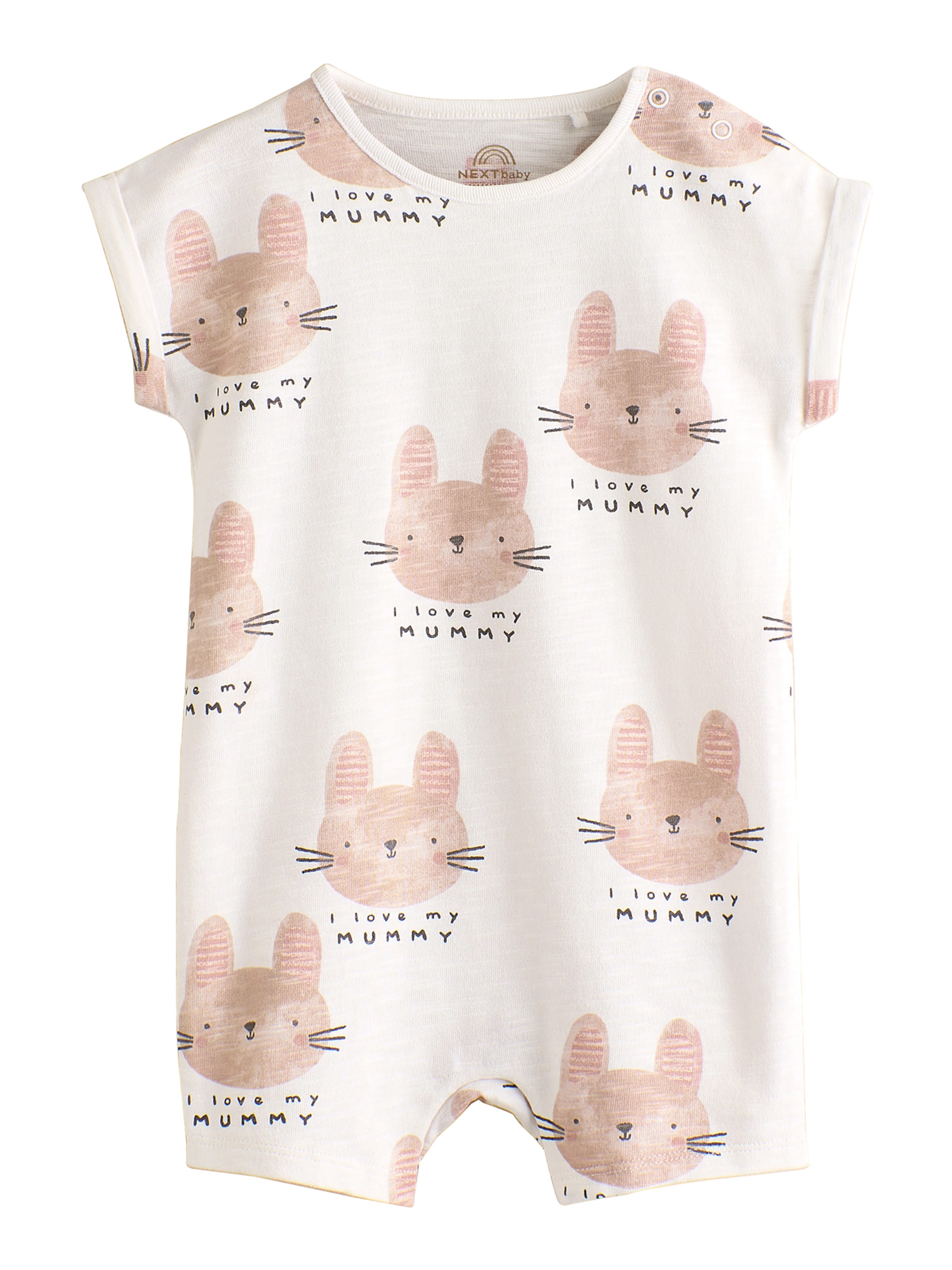 Next - Macacão/Body em bege: frente