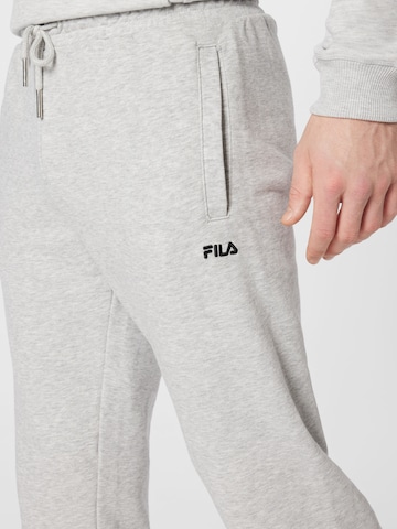 FILA Tapered Pants 'BRAIVES' in Grey