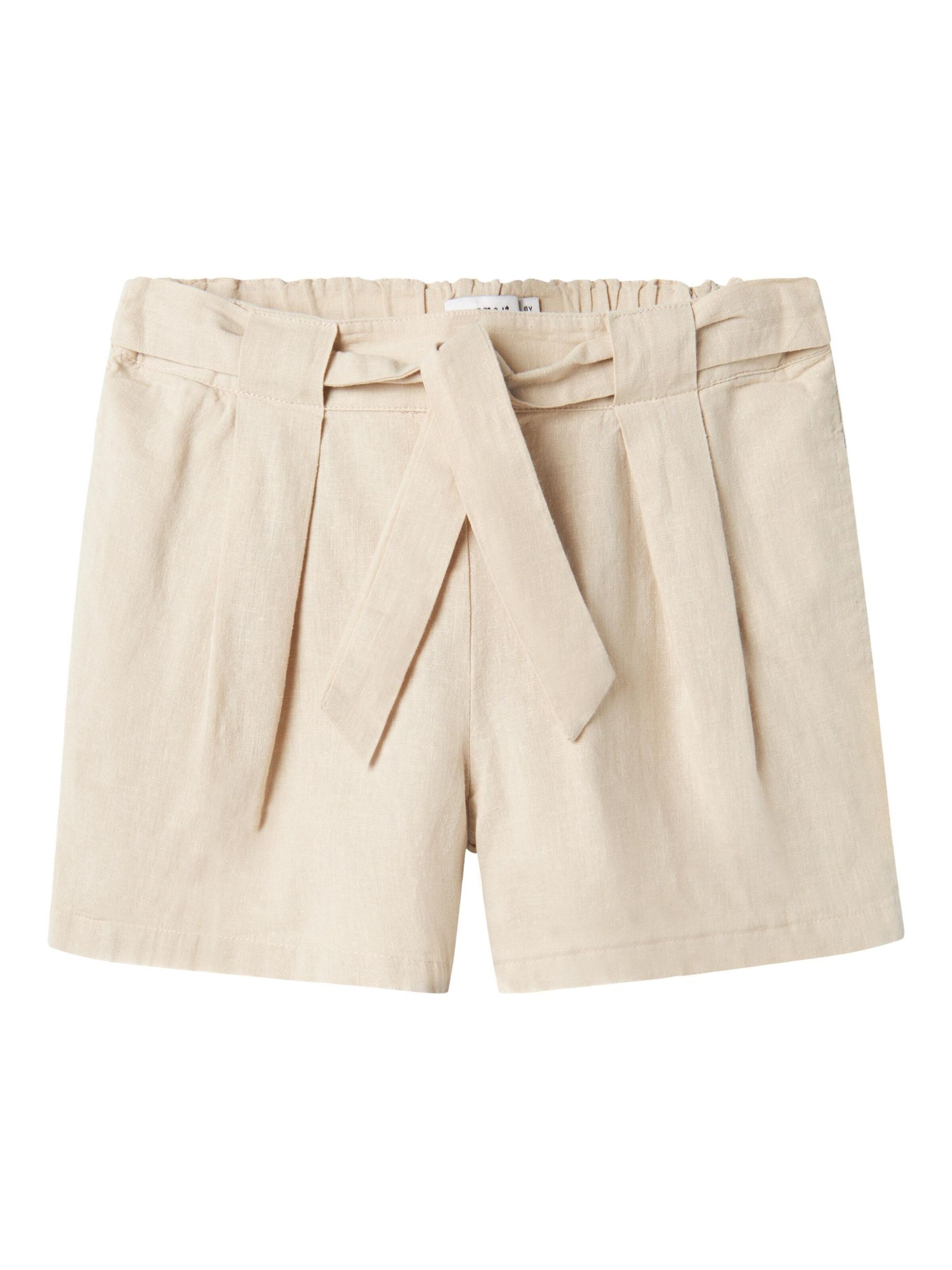 NAME IT - regular Pantalón en beige: frente