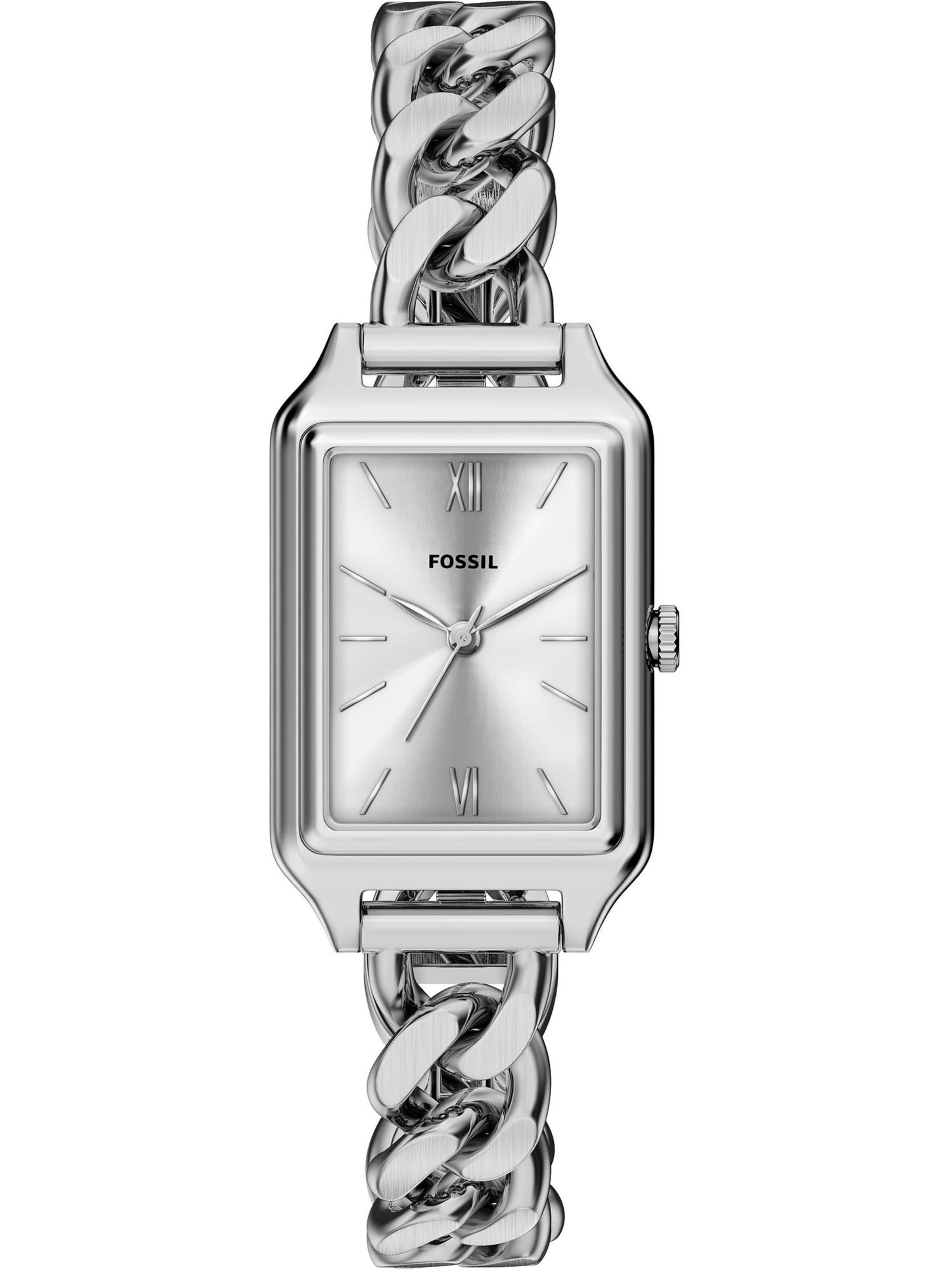 FOSSIL Uhr 'RAQUEL' in Silber: Vorderseite