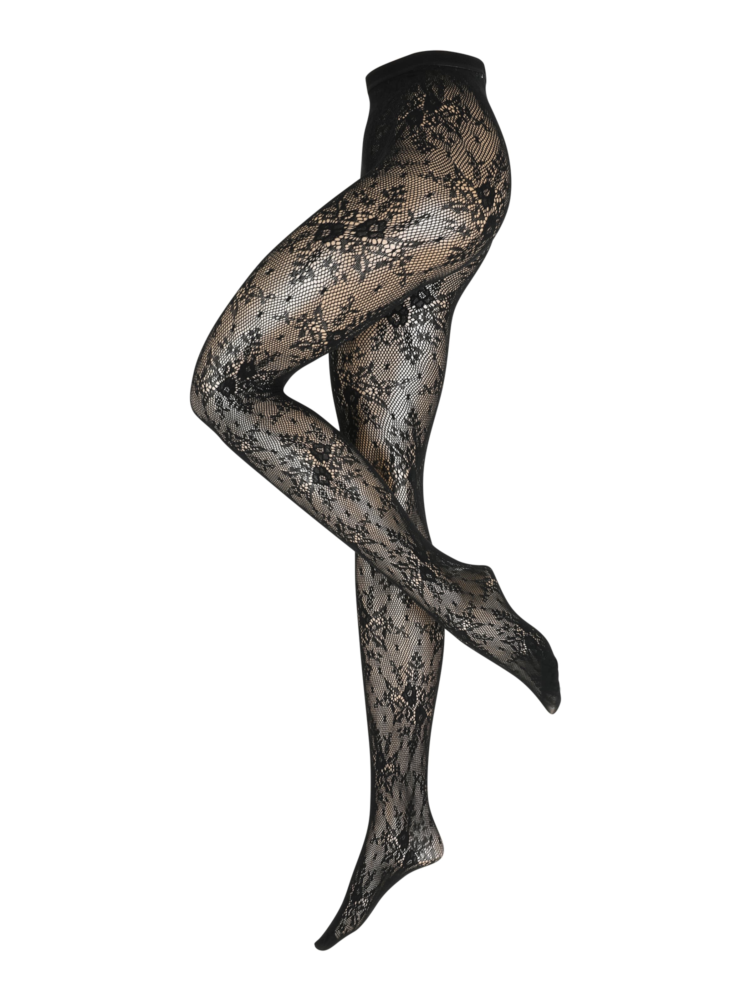 Swedish Stockings Hlačne nogavice 'Rosa' | črna barva: sprednja stran