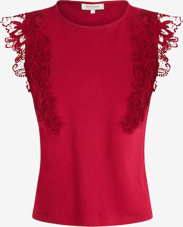 Morgan - Camiseta en rojo: frente