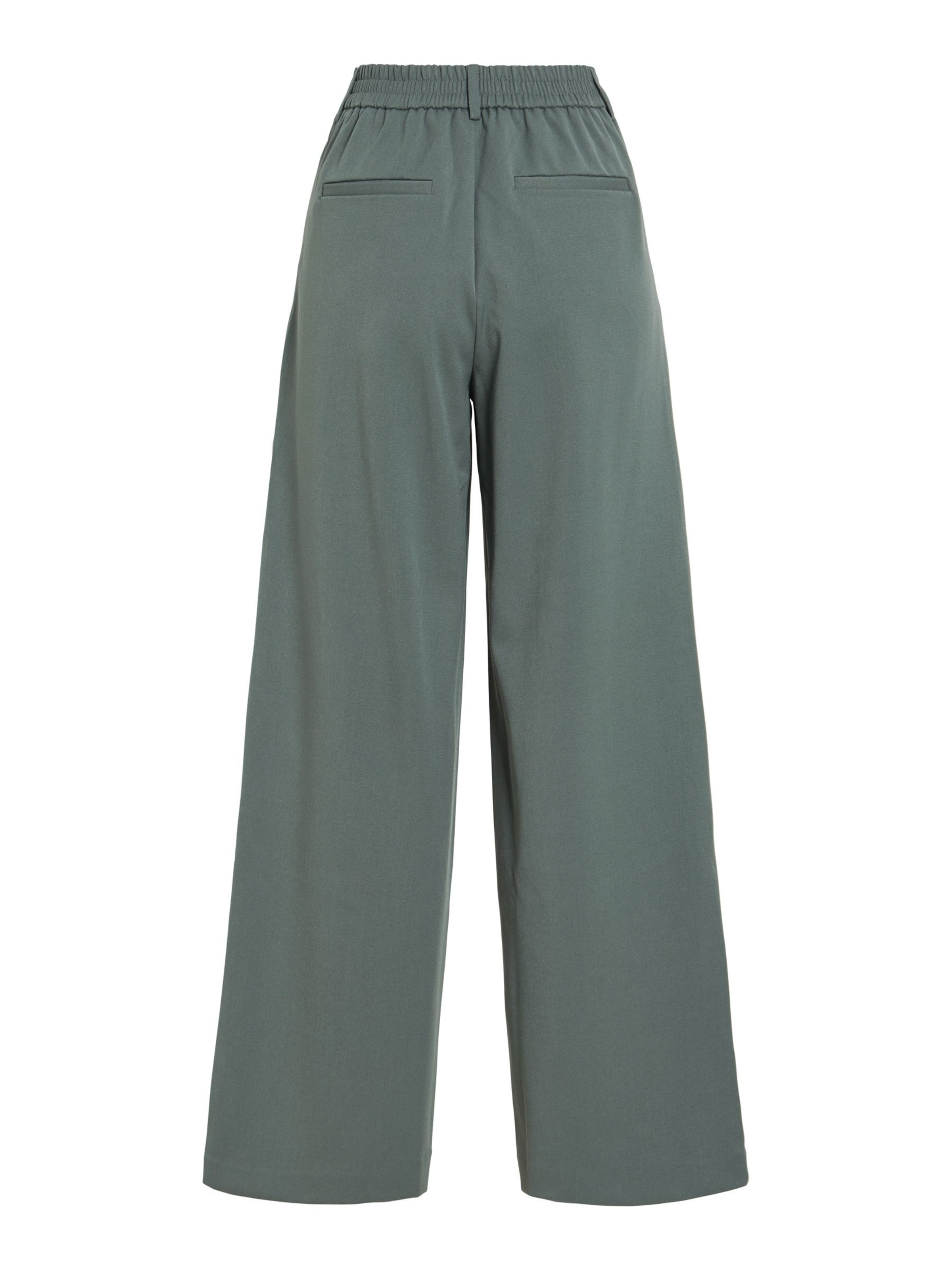 VILA - Pierna ancha Pantalón 'VARONE' en verde