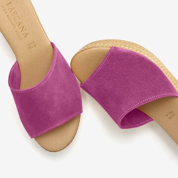 LASCANA Pantolette in Pink