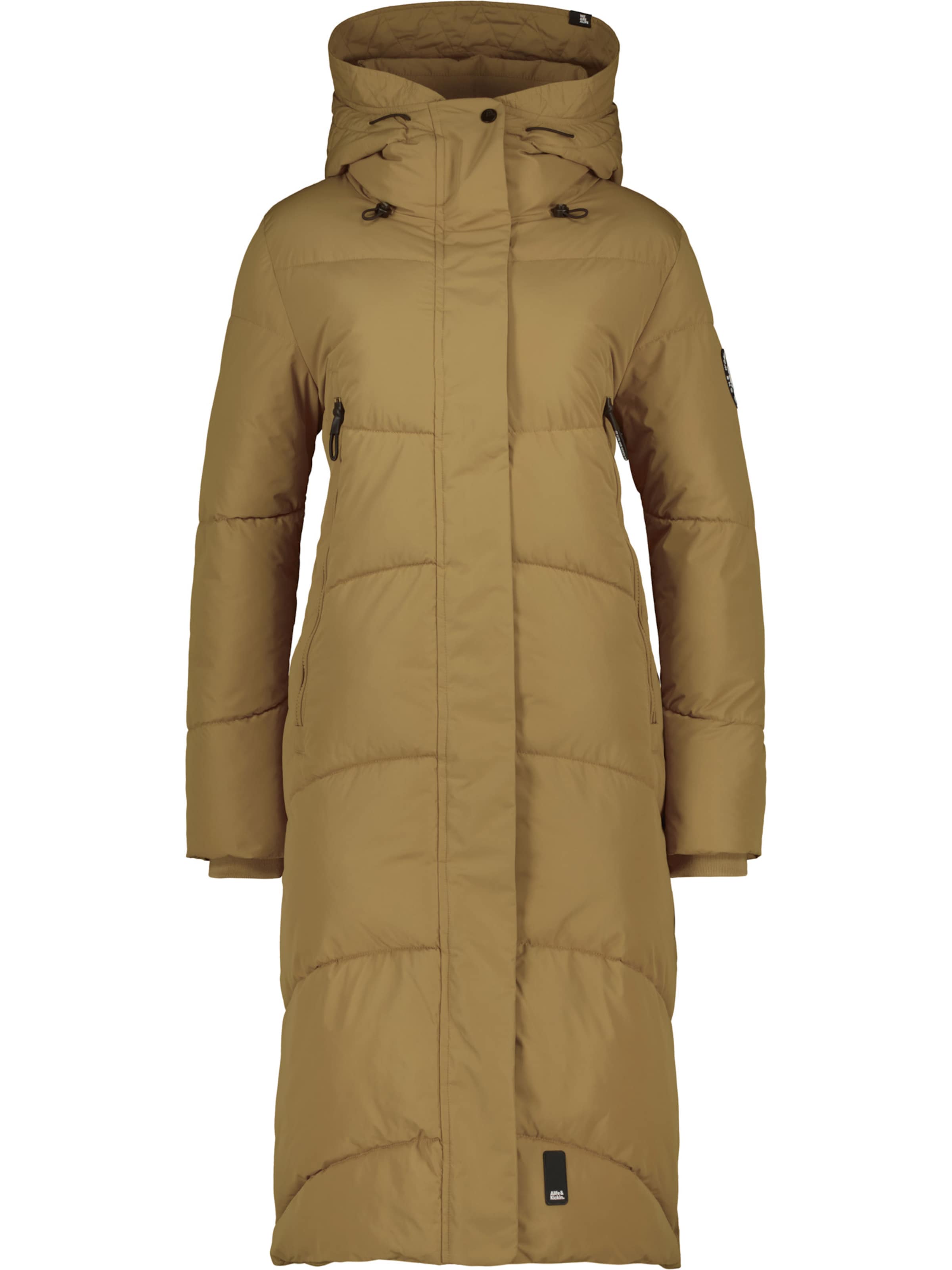 alife &amp; kickin Зимнее пальто &#x27;Juna&#x27; в Зеленый: спереди