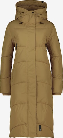 Manteau d’hiver 'Juna' Alife and Kickin en vert : devant