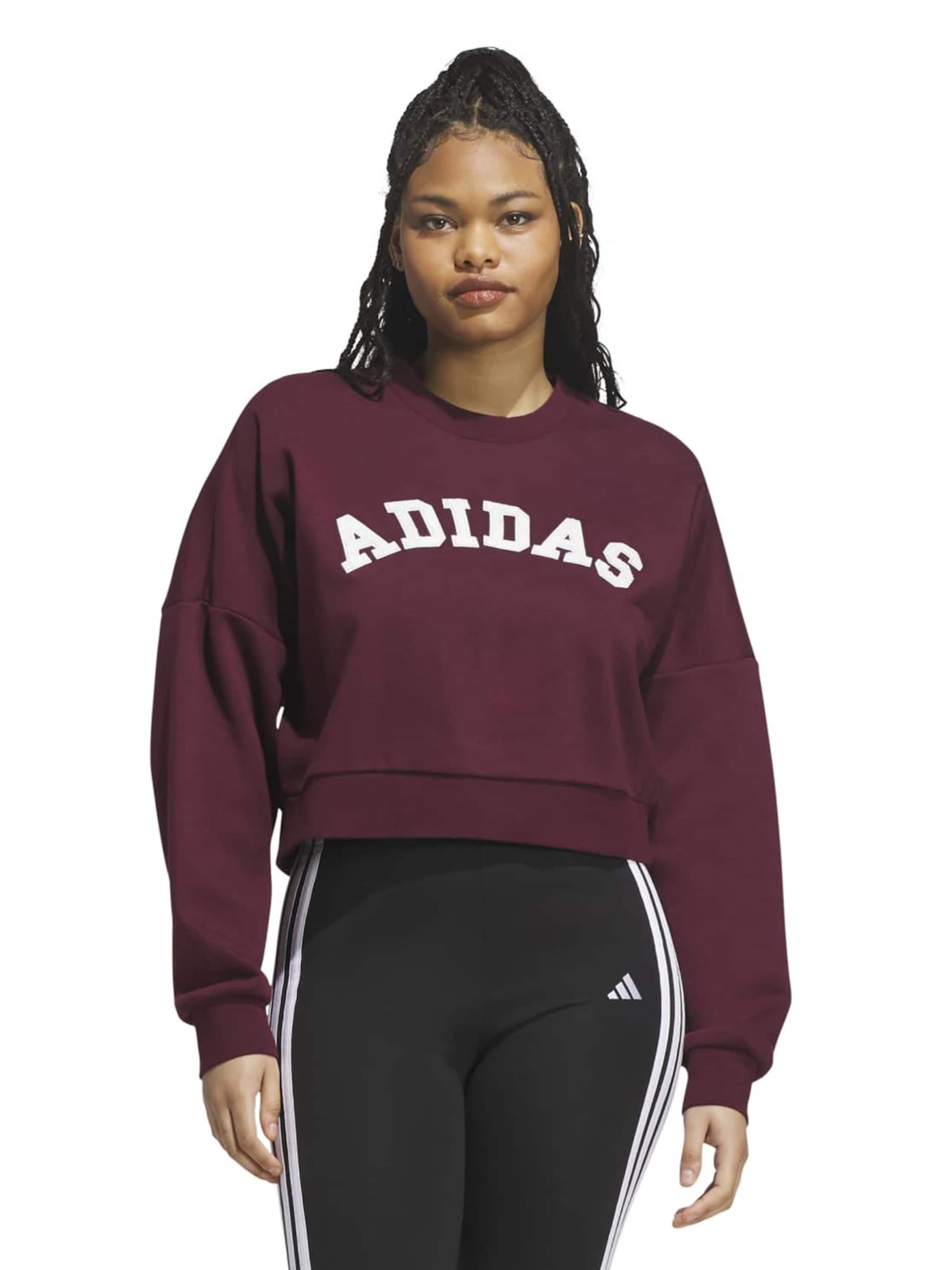 ADIDAS SPORTSWEAR Sportief sweatshirt 'Holiday' in Bruin: voorkant