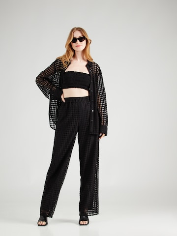 modström Loose fit Pants 'Hattie' in Black